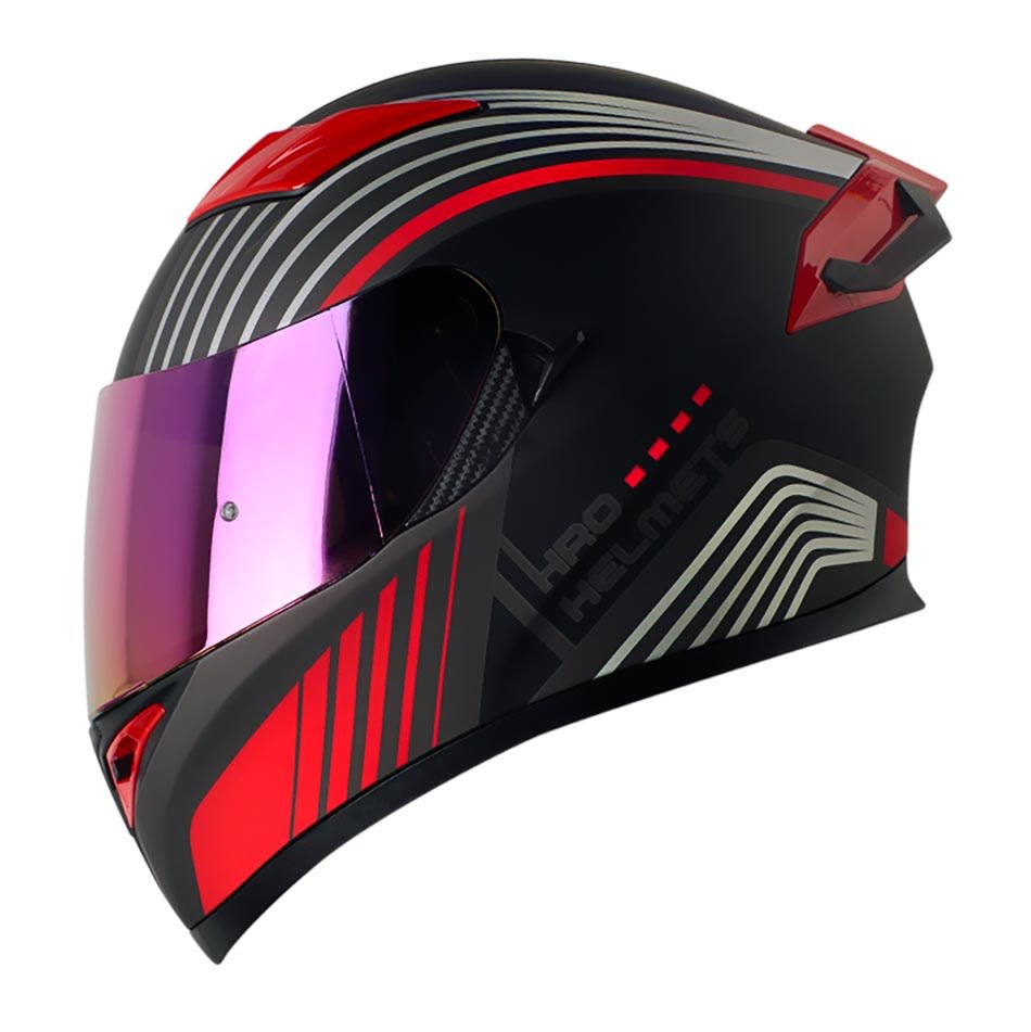 Casco moto hro 514dv bilt gr.os rj integral sun visor