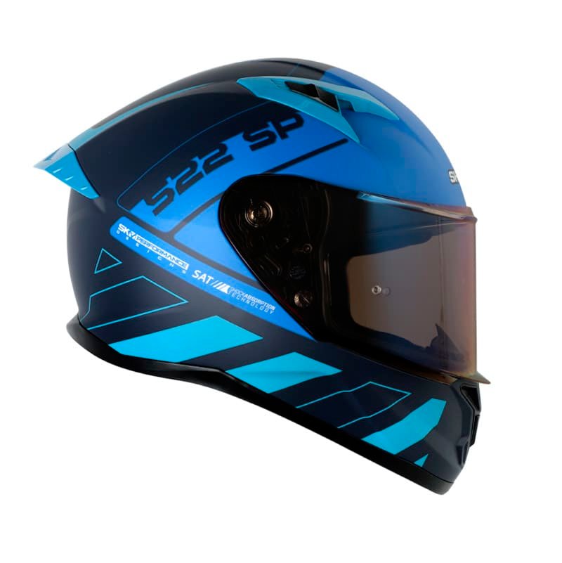 % Casco moto shaft 522 sp dopp az.os mate az integral