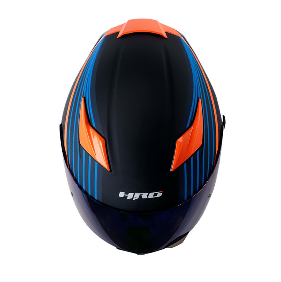 Casco moto hro 514dv bilt az nj.n integral sun visor