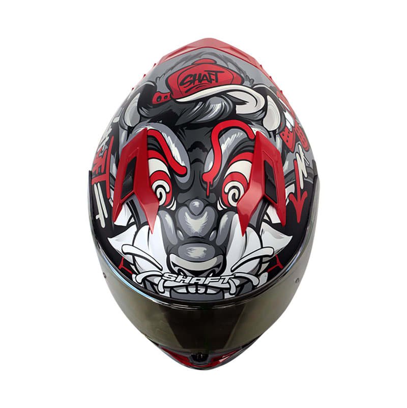 X_0006-sh-522-tiguerazo-gr-n-rj-sup9145 Casco moto shaft 522 sp tiguerazo gr mate rj integral