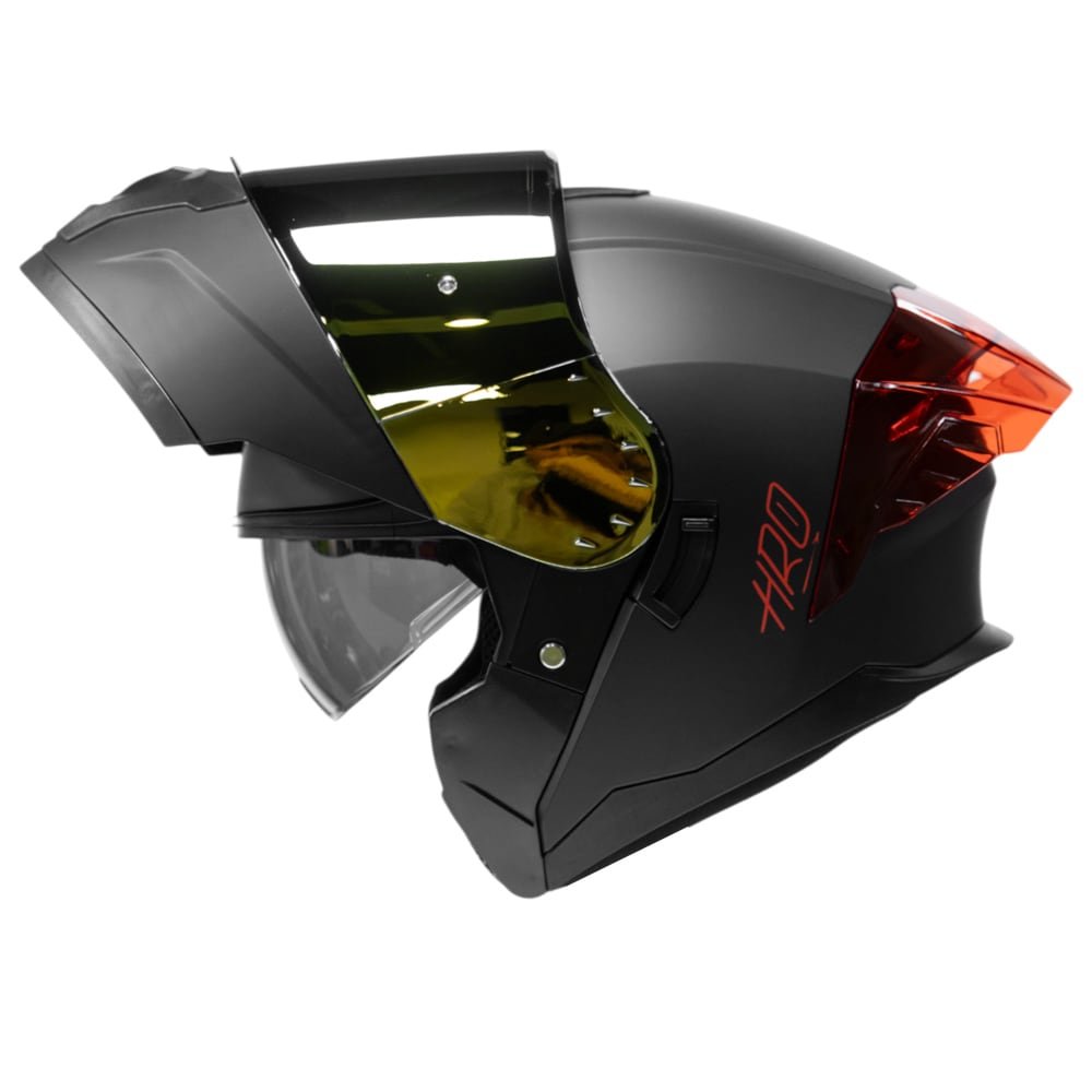 X_preventa-oxs6junio147221 Casco moto hro 3480dv solid ng rj mate abatible con sun visor dot
