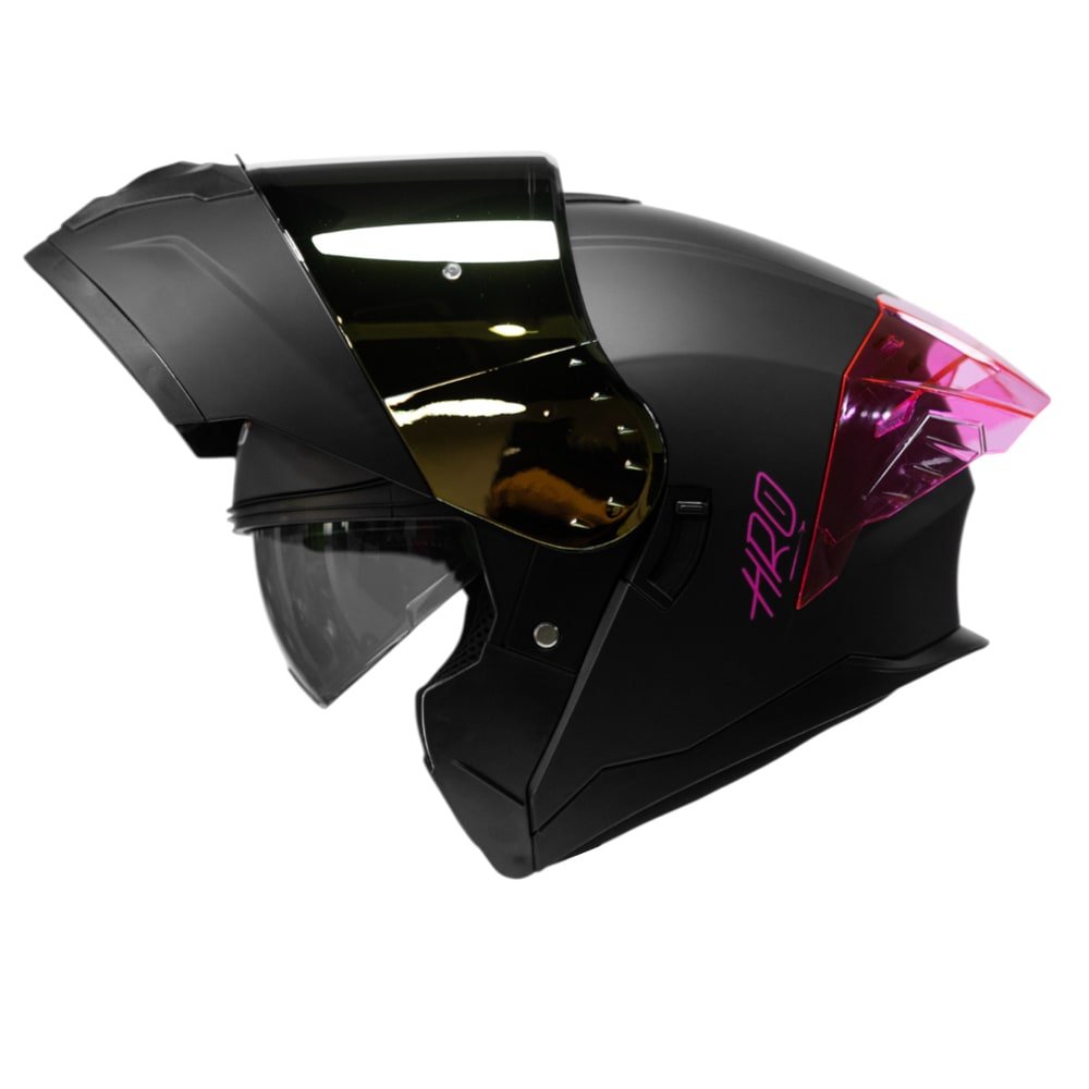 X_preventa-oxs6junio229710 Casco moto hro 3480dv solid ng fc mate abatible con sun visor dot