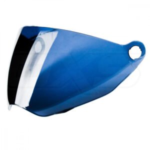 VISOR MICA DE REPUESTO PARA CASCO MOTO MX-330DV AZUL