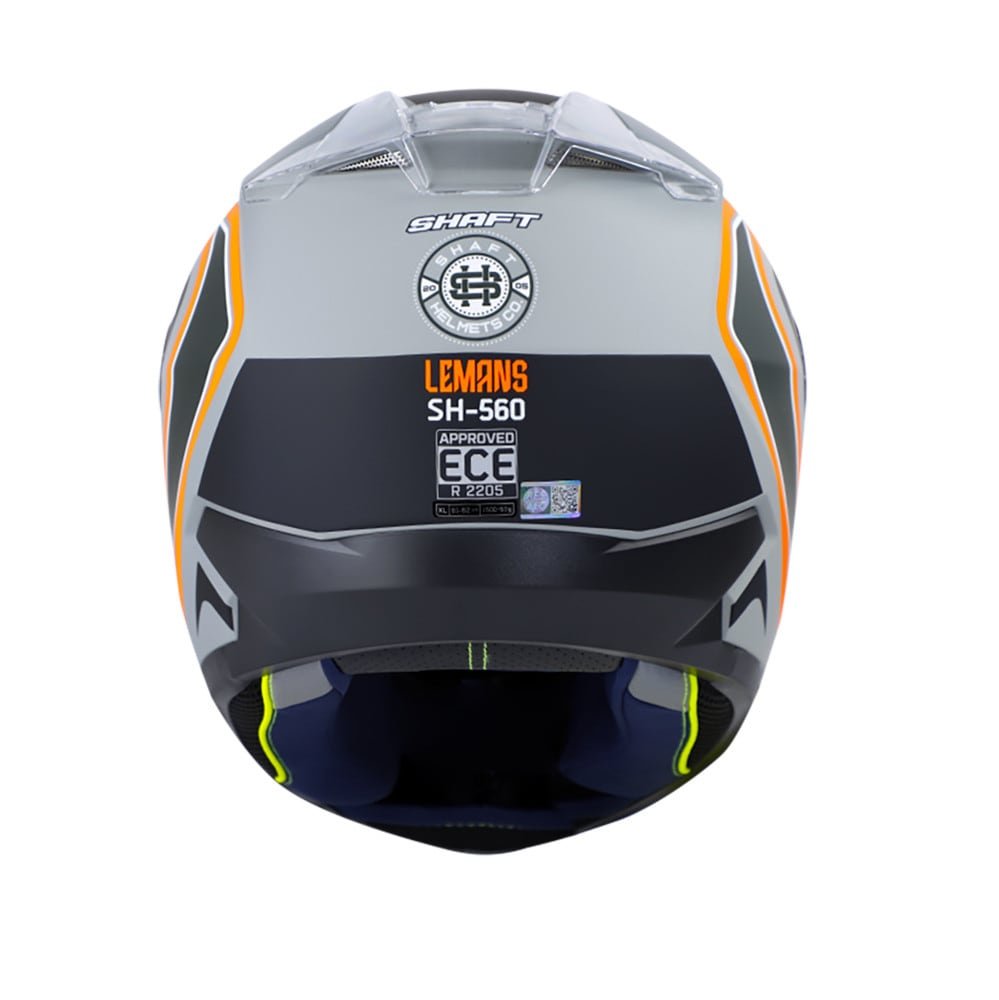 Casco moto shaft 560 lemans nj.n integral - Imagen 3