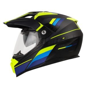 CASCO MOTO SHAFT MX-380 MULTIPROPÓSITO DOTS AZ.NAVY.M AM.N