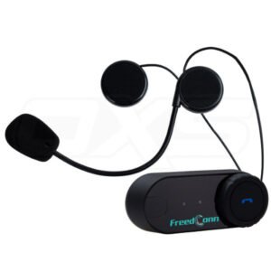 Manos Libres Bluetooth Freedconn T-Com Vb Para Casco Moto Con Intercomunicador Y Radio Fm