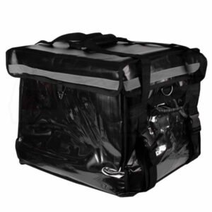 Maleta de reparto termica para delivery 72lts moto o bicicleta