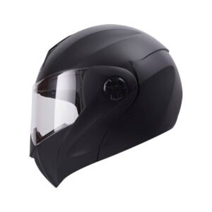 Casco moto ich 3110 solid n.m abatible con sun visor certificación dot 3cv