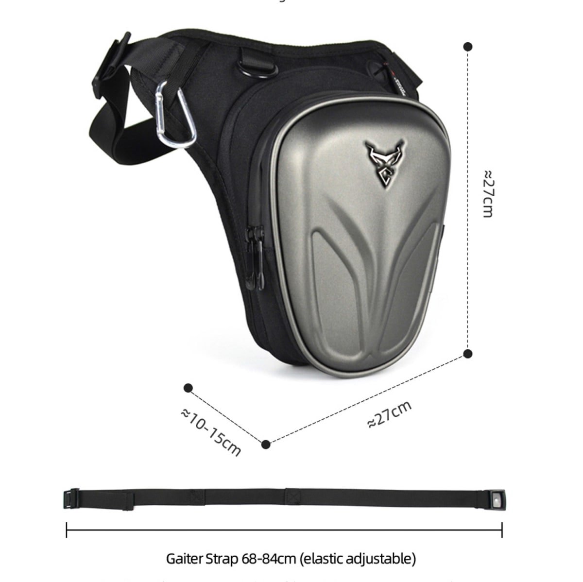 Muslera para moto motocentric 11-MC-0119 2 a 3,2 litros expandible - Imagen 5