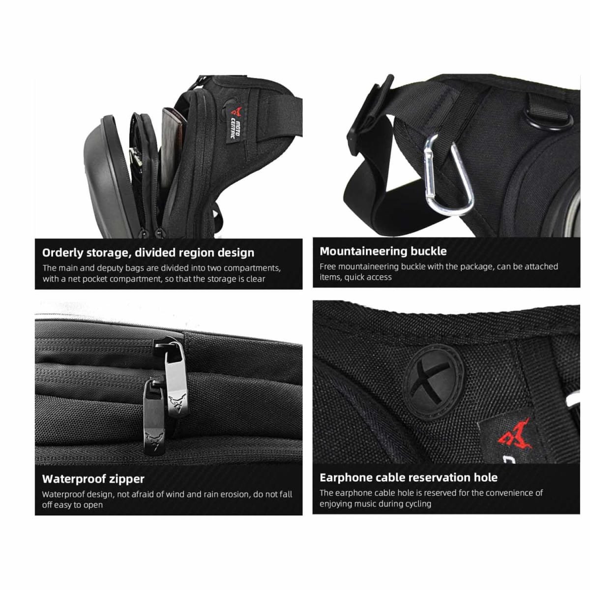 Muslera para moto motocentric 11-MC-0119 2 a 3,2 litros expandible - Imagen 7