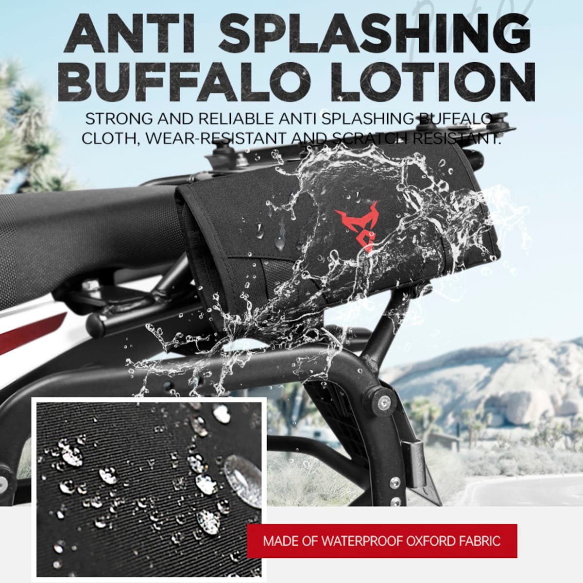 Bolso porta herramientas motocentric portatil para moto - Imagen 4