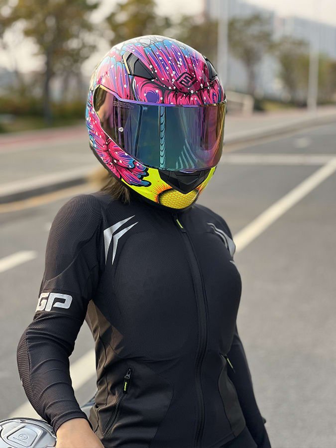 Chaqueta para moto mujer con protecciones tiger racing tr-h5s - Imagen 5