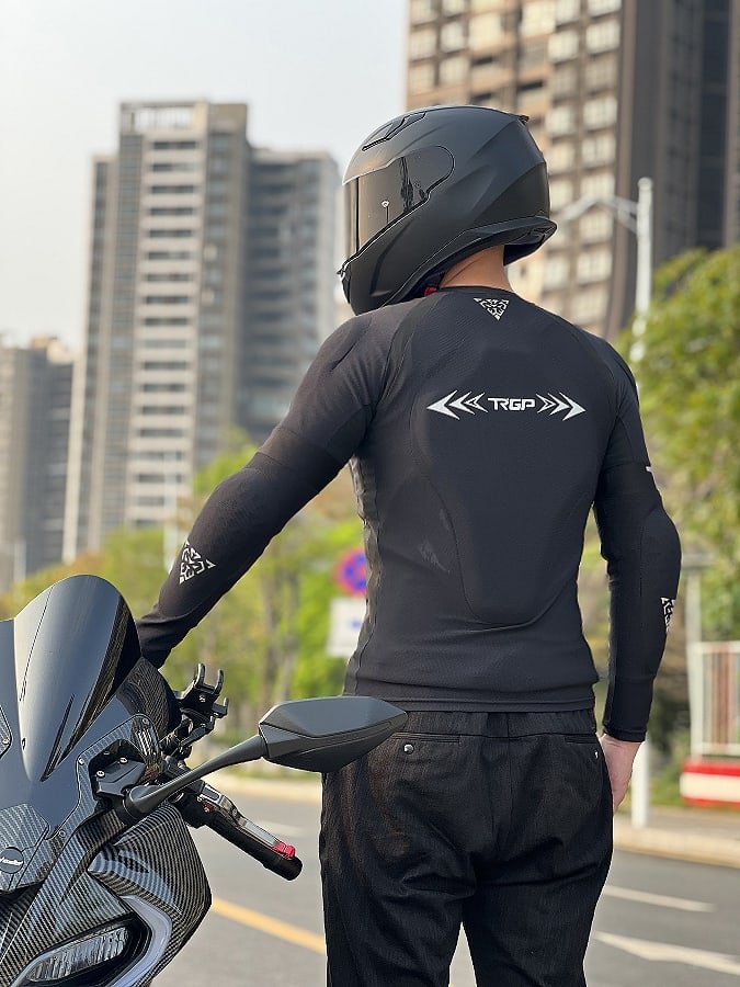 Chaqueta para moto con protecciones tiger racing tr-h5 - Imagen 3