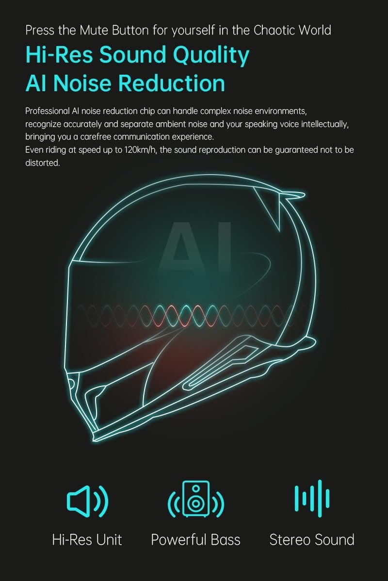 Manos libres freedconn FX pro para casco moto IP67 intercomunicador mesh 6 vías - Imagen 3