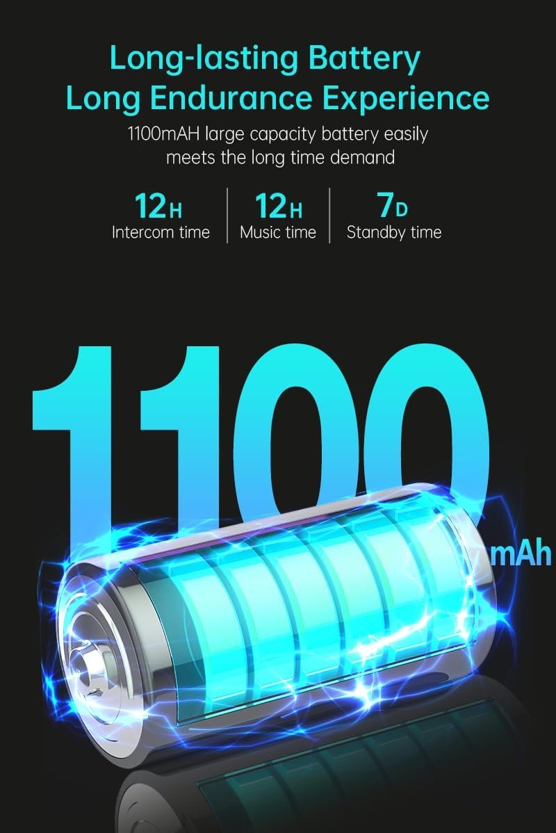 Manos libres freedconn FX pro para casco moto IP67 intercomunicador mesh 6 vías - Imagen 4