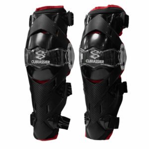 Rodilleras articuladas cuirassier k09 para moto