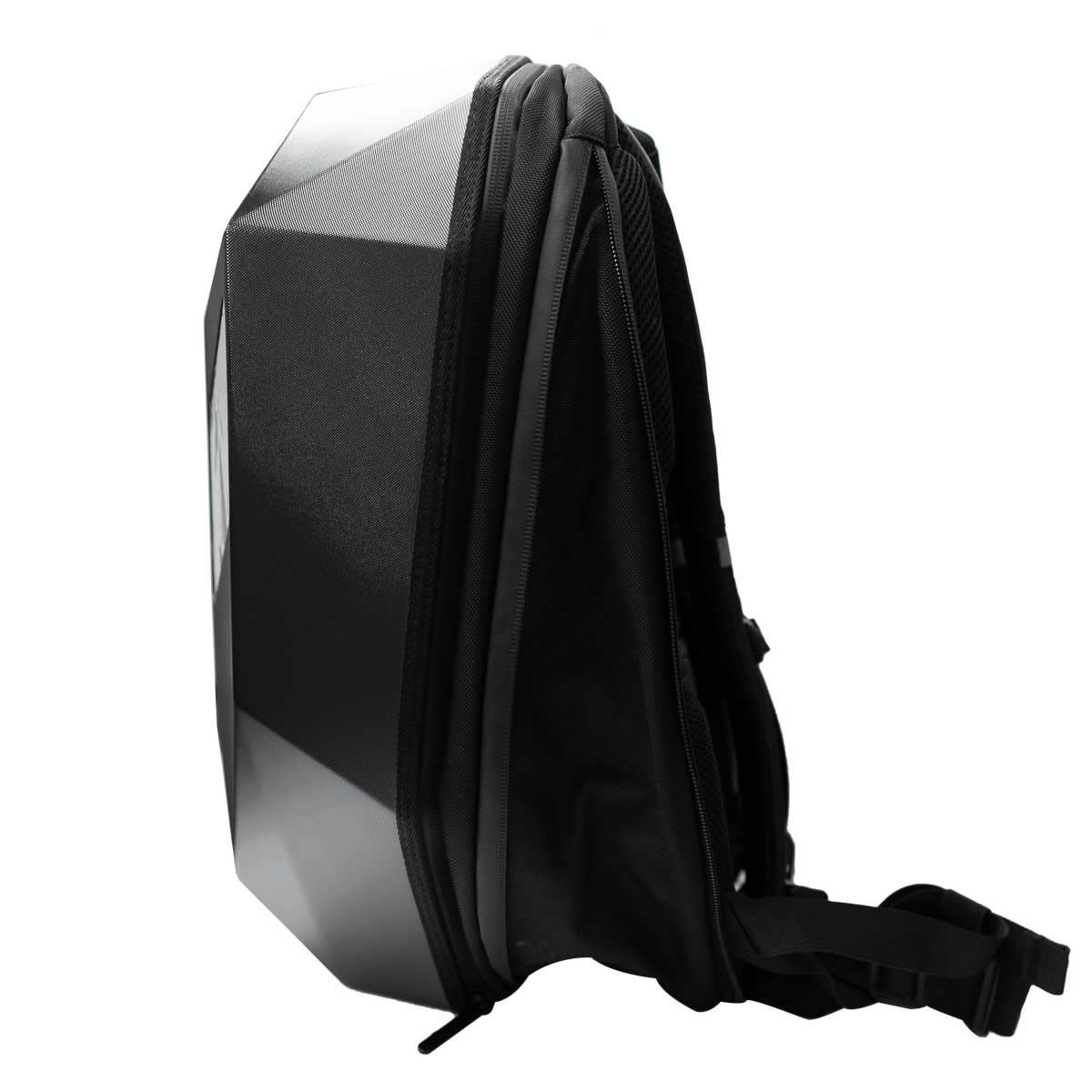 Mochila para moto knigt pantalla led dinámica caparazon rigido - Imagen 3