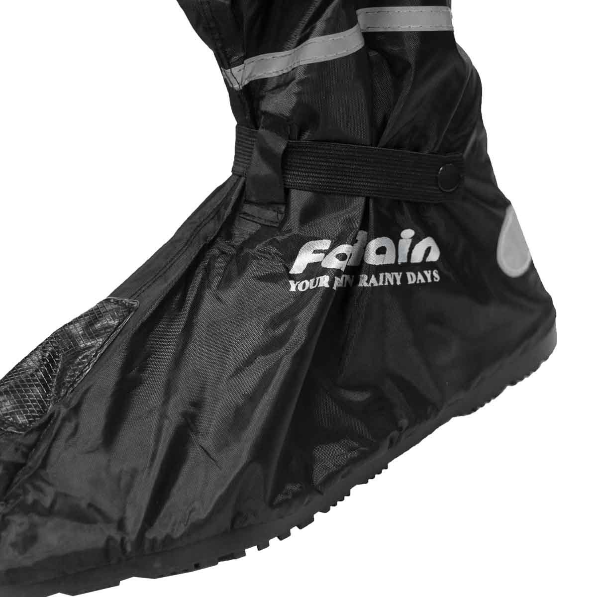 Cubre Calzado Impermeable Para Moto Multiproposito con suela de goma - Imagen 3
