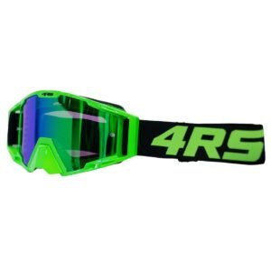 Antiparras para moto 4rs evo verde motocross enduro mtb