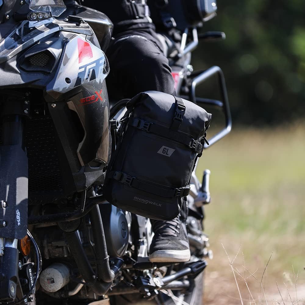 Bolso impermeable para moto rhinowalk mtr2206 6 litros dry bag - Imagen 3
