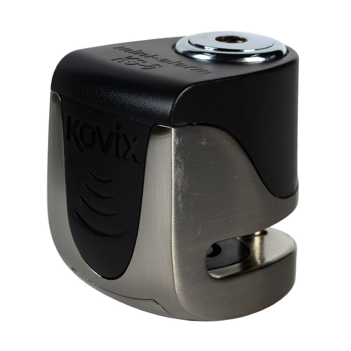 Candado Disco Moto Kovix Con Alarma Ks6 Metal Pulido - Imagen 4