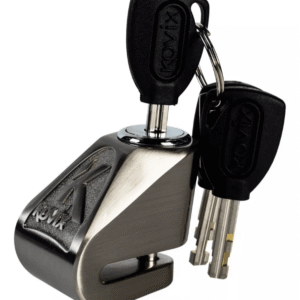 CANDADO DISCO MOTO KOVIX KN1 METAL PULIDO PASADOR 6MM