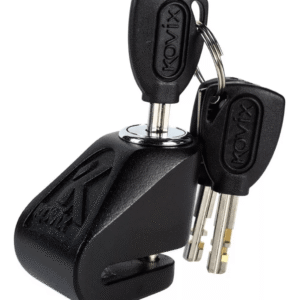 CANDADO DISCO MOTO KOVIX KN1 NEGRO PASADOR 6MM
