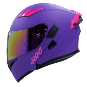 Casco Moto Hro 3400dv solid mr fc Abatible Sun Visor Certificación Dot