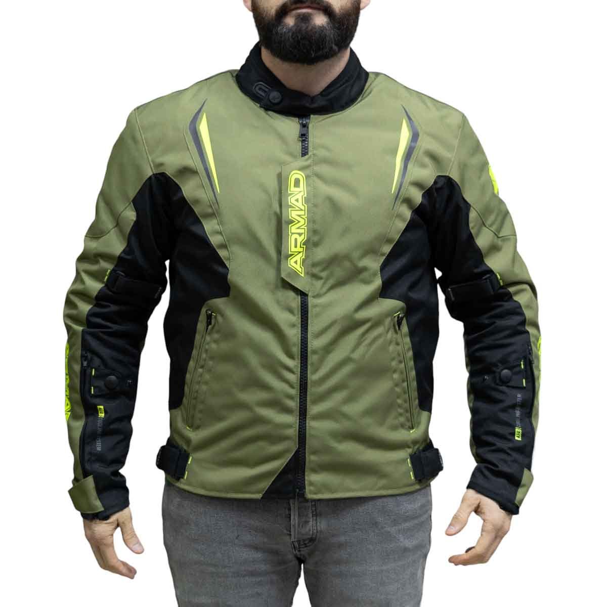 Chaqueta Para Moto Armad Gear aron Maxdura Impermable