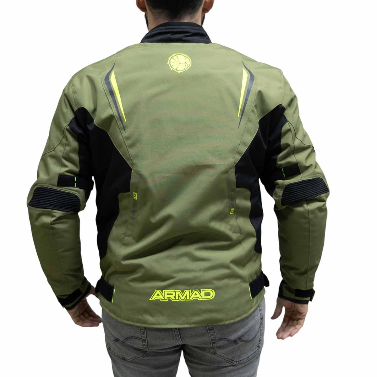 Chaqueta Para Moto Armad Gear aron Maxdura Impermable - Imagen 5