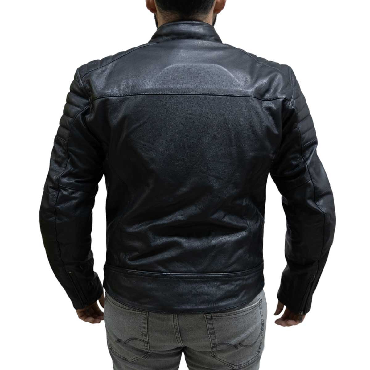 Chaqueta para moto armad gear falcon cuero - Imagen 5