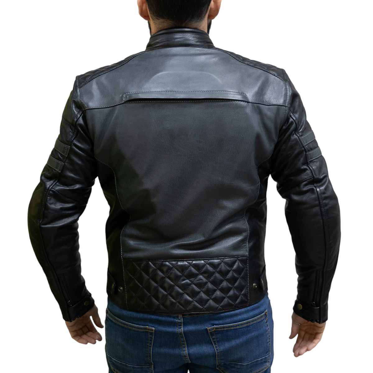 Chaqueta para moto armad gear tauras cuero - Imagen 5