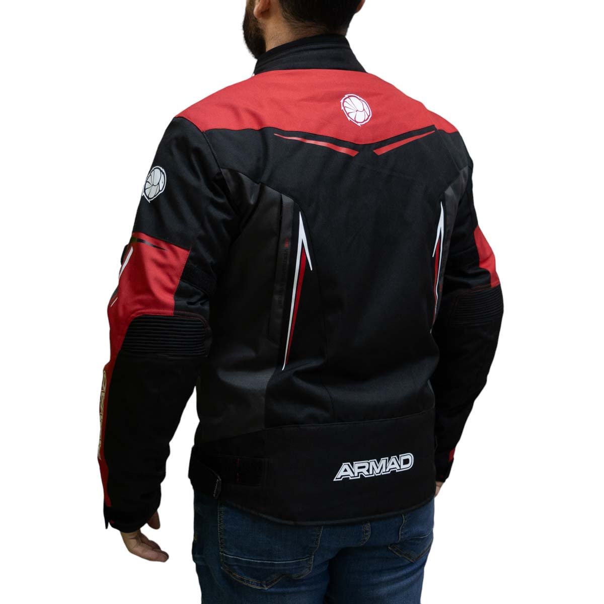 Chaqueta para moto armad gear fox maxdura impermable - Imagen 4