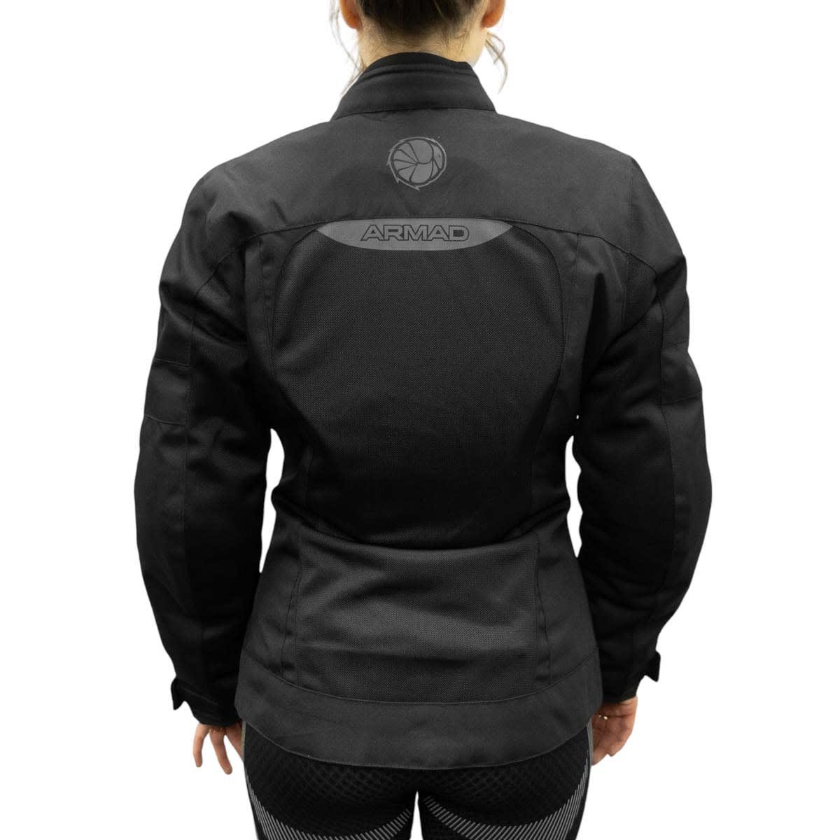 Chaqueta para moto armad gear fair mujer maxdura verano - Imagen 5