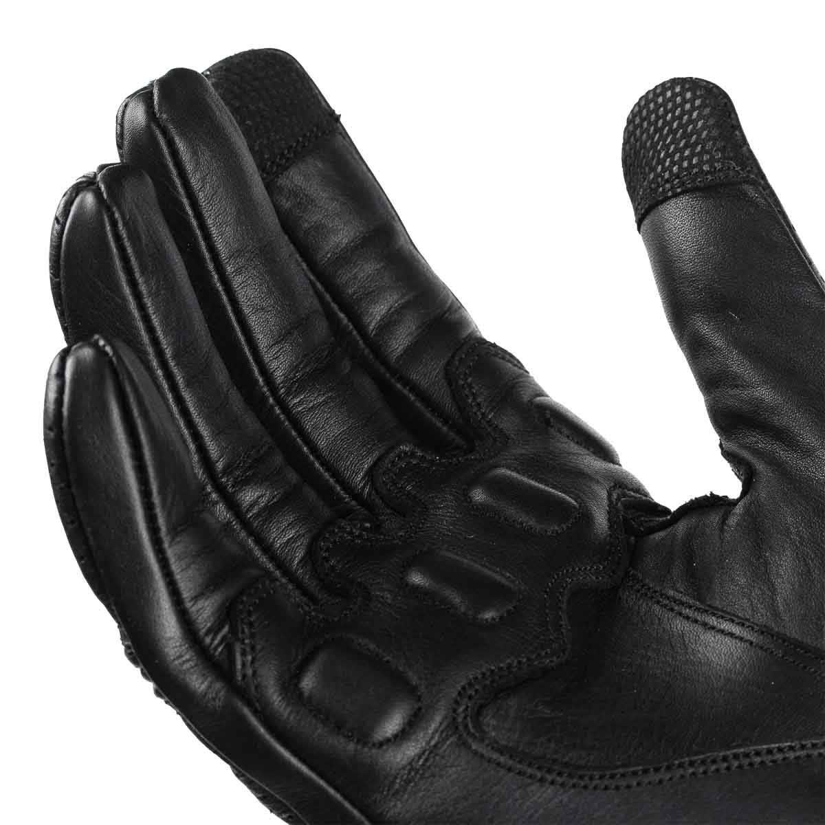 Guantes para moto armad gear sonik cuero perforado - Imagen 4