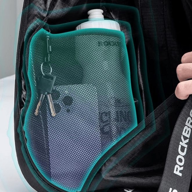 Bolso para casco moto rockbross 6 a 7lts - Imagen 7