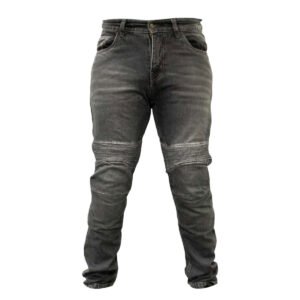 Pantalon jeans moto armad gear over gris kevlar