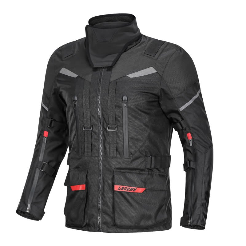 Chaqueta para moto Lyschy LY-2002 impermeable con protecciones invierno