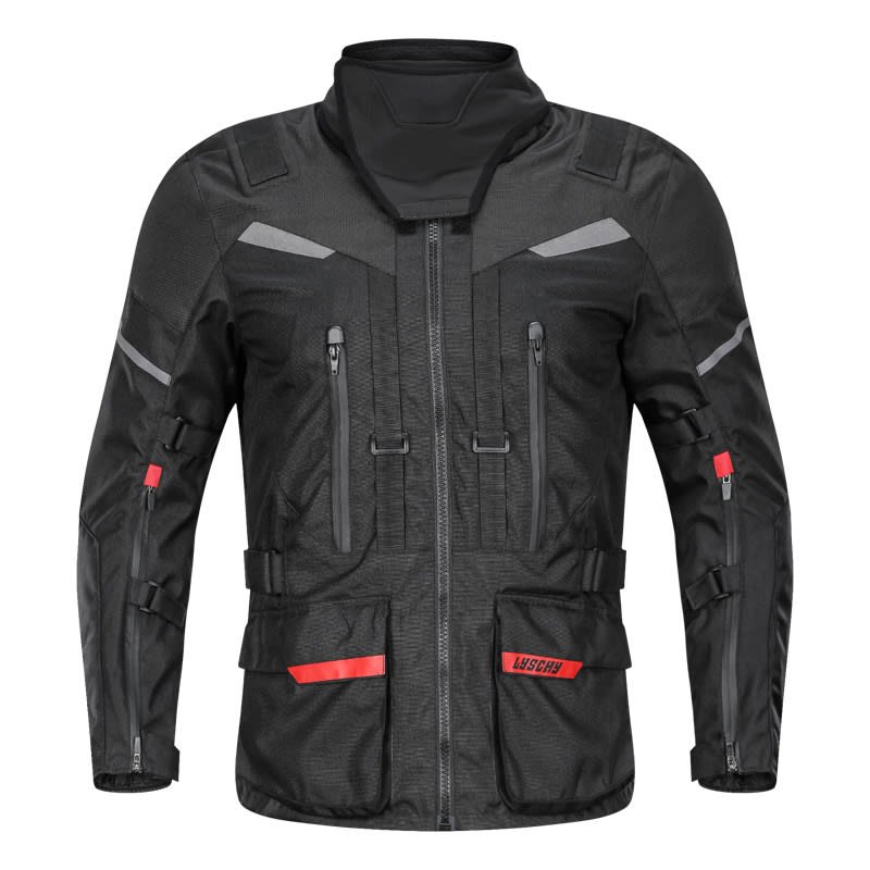 Chaqueta para moto Lyschy LY-2002 impermeable con protecciones invierno - Imagen 3