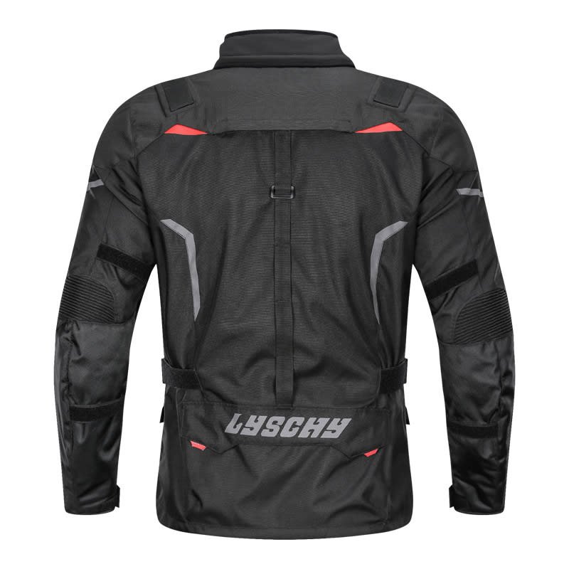 Chaqueta para moto Lyschy LY-2002 impermeable con protecciones invierno - Imagen 4