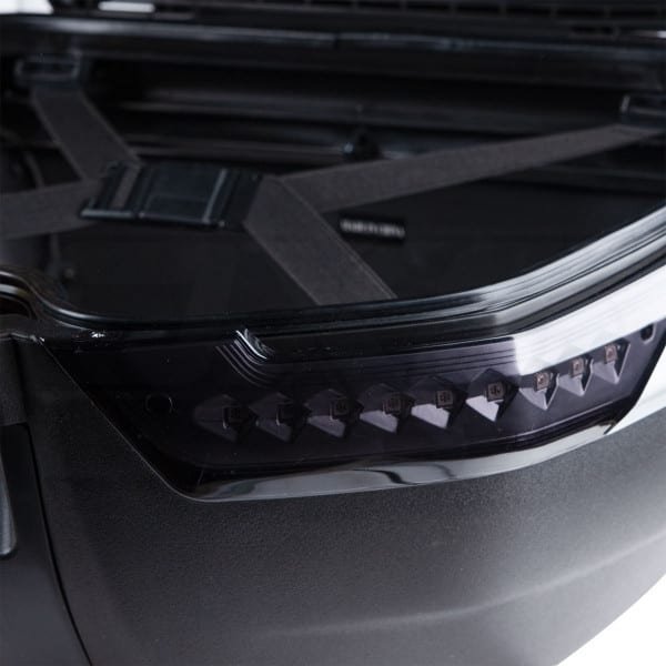 Maleta Moto Top Case 4rs E62 38 Litros Con Luz Led Carbon - Imagen 5