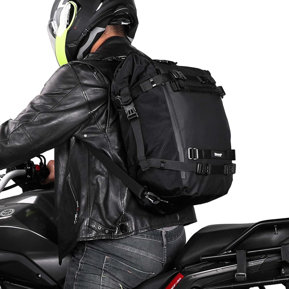 Bolso impermeable para moto rhinowalk mt21630 30 litros multi uso - Imagen 3