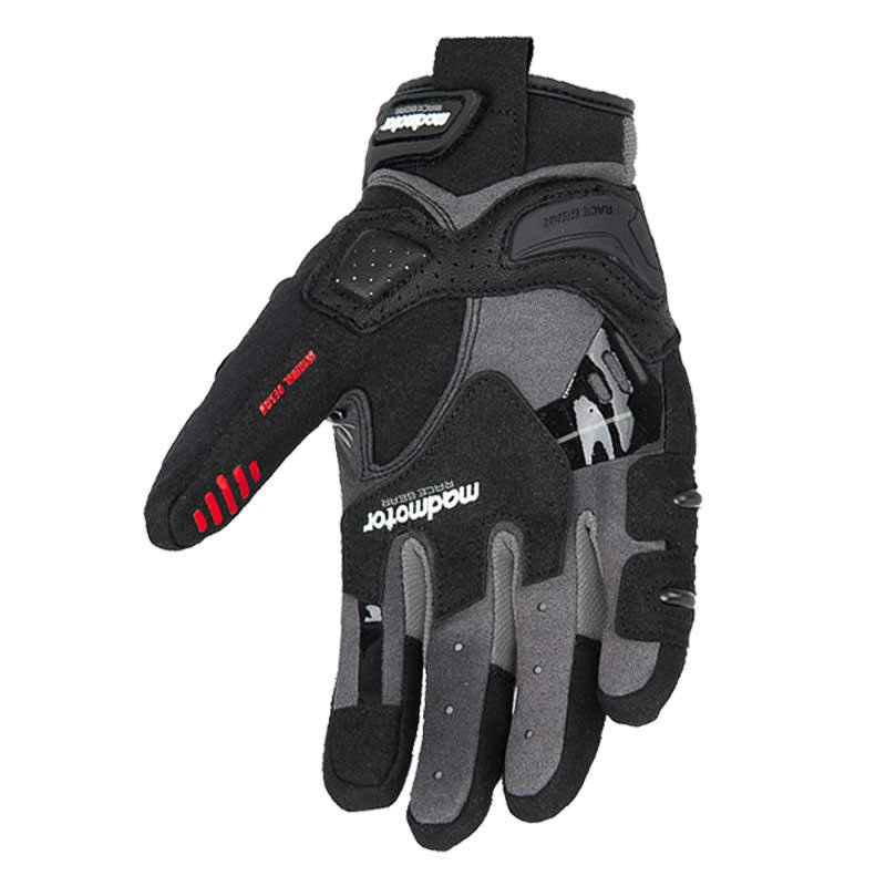 Guantes para moto madmotor mt28 protecciones touch - Imagen 3