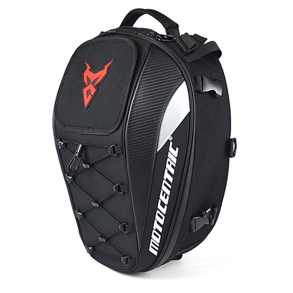 Bolso de cola para moto motocentric expandilbe de 15 a 25 litros 11-mc-0102