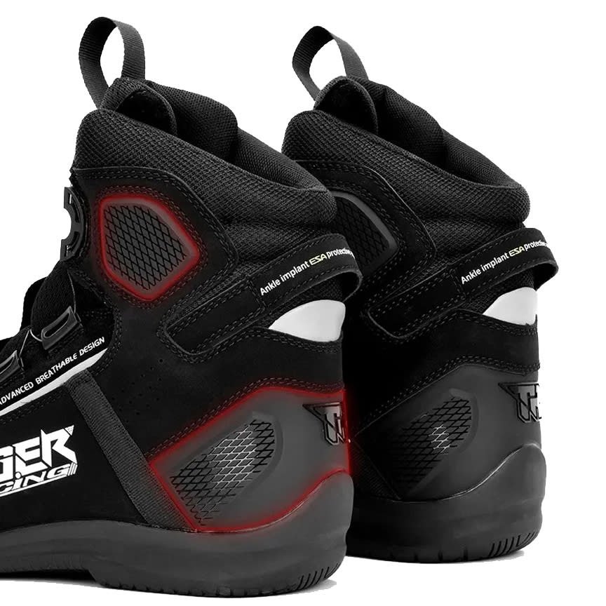Botas Para Moto tiger racing r1 con caña urbanas - Imagen 8