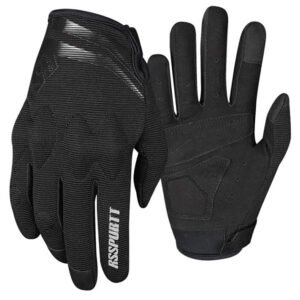 GUANTES MOTO RS SPURTT RS08 CON PROTECCIONES TOUCH NEGRO