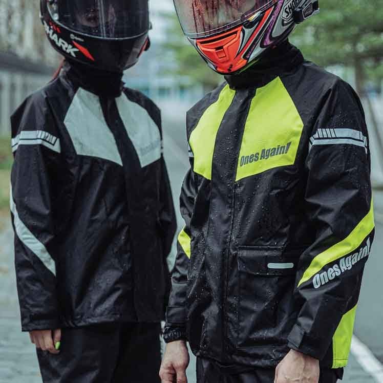Traje impermeable para moto ones again SJ03 2 piezas - Imagen 3