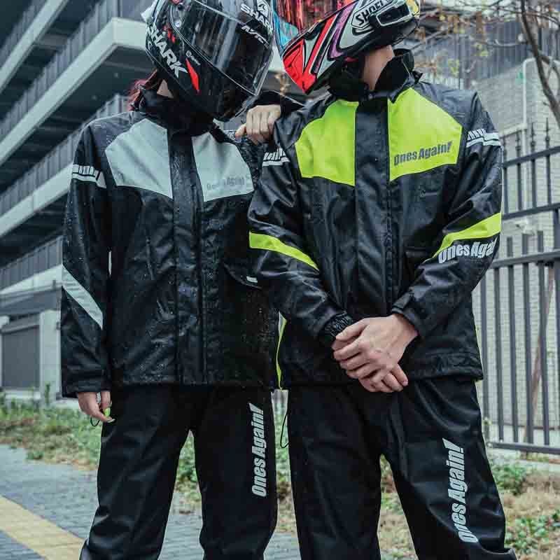 Traje impermeable para moto ones again SJ03 2 piezas - Imagen 4