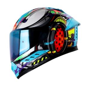 Casco moto shaft 595 stroke az.cl integral (SV)