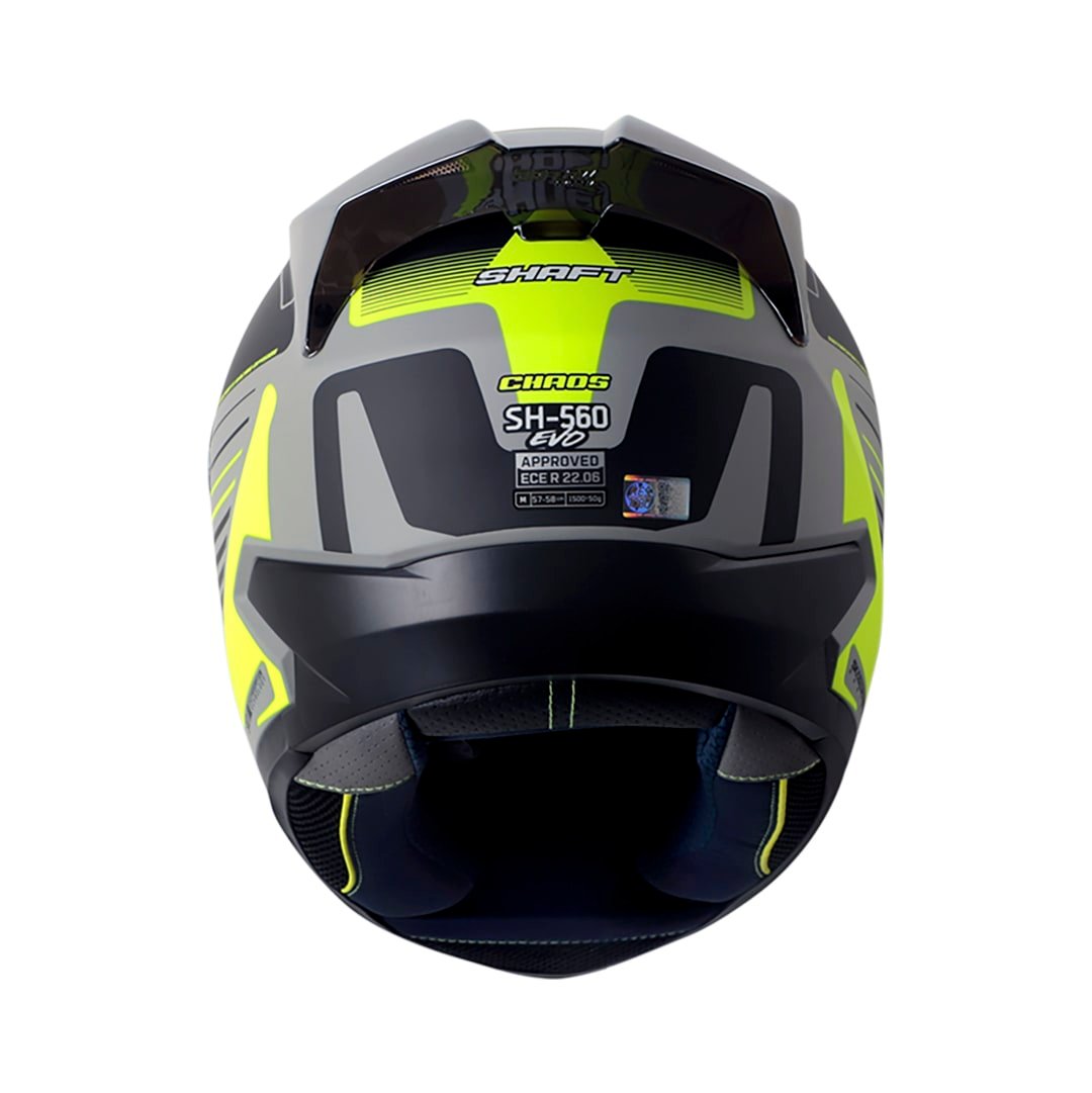 Casco moto shaft 560 evo chaos gr am.n integral (V/SV) - Imagen 3